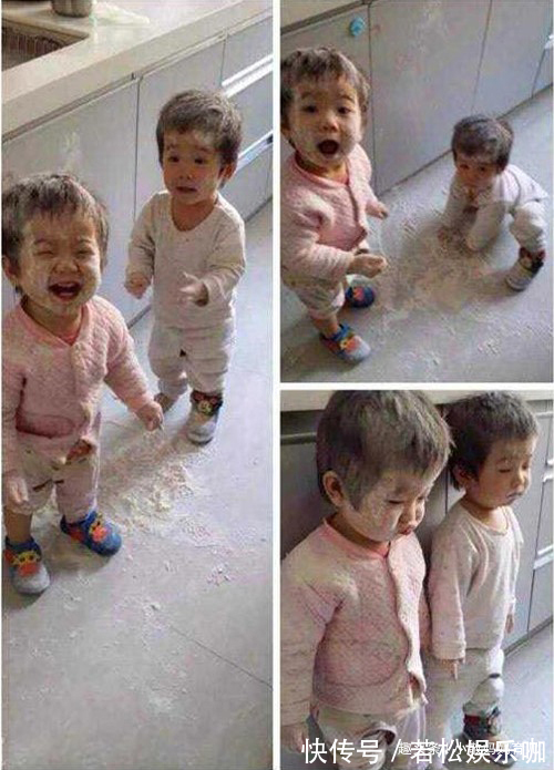 宝妈|“亲生的,没办法退货”,一组熊孩子作妖照走红,宝妈代入感很强