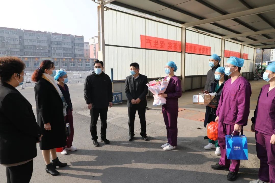 王伟|肥城市人民医院走访慰问疫情防控一线医务人员