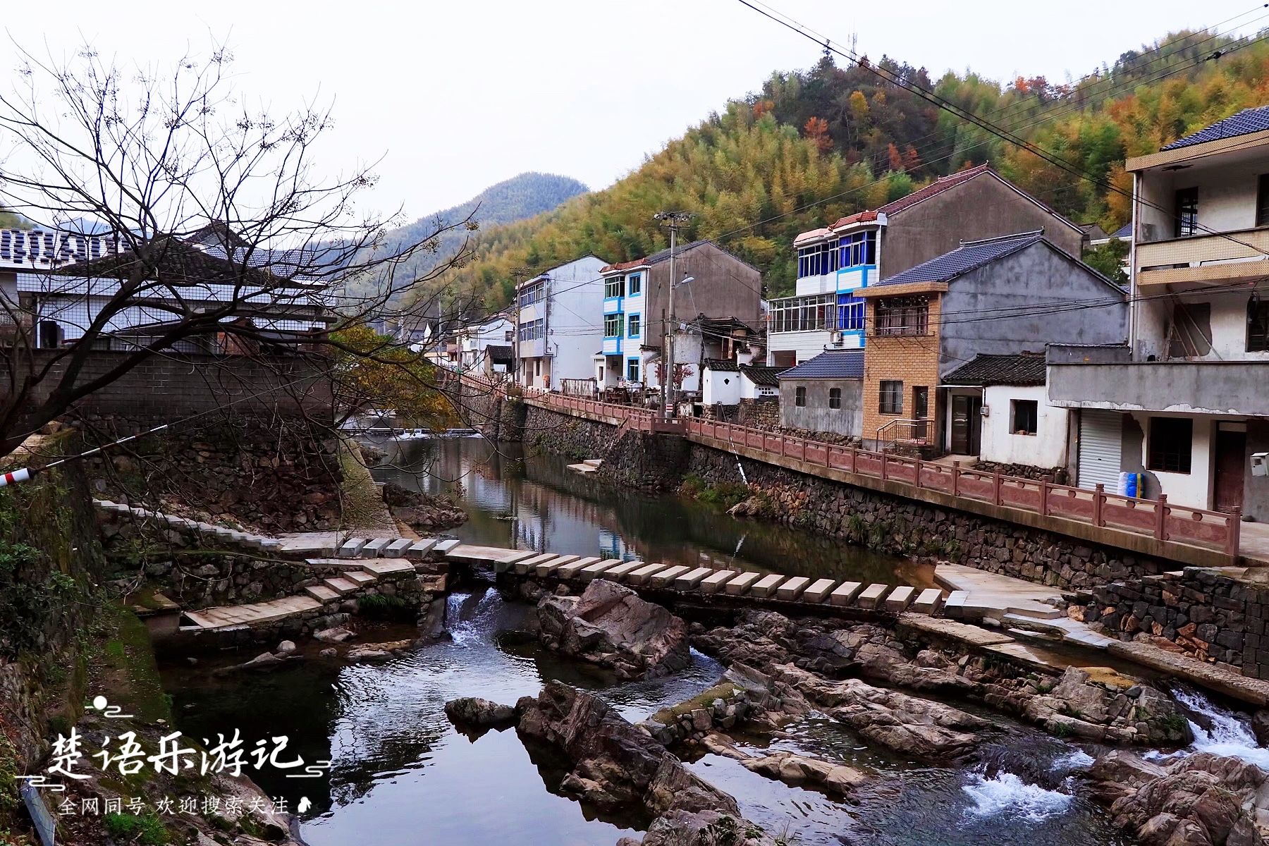 四明山|村里清溪村外山，浙江四明山里这个古村景美如画，竟有中村的意境