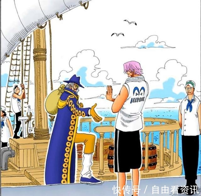 让酱铺君|海贼王官方情报尾田公布与卡普一样称号的战士,水平却是战五渣