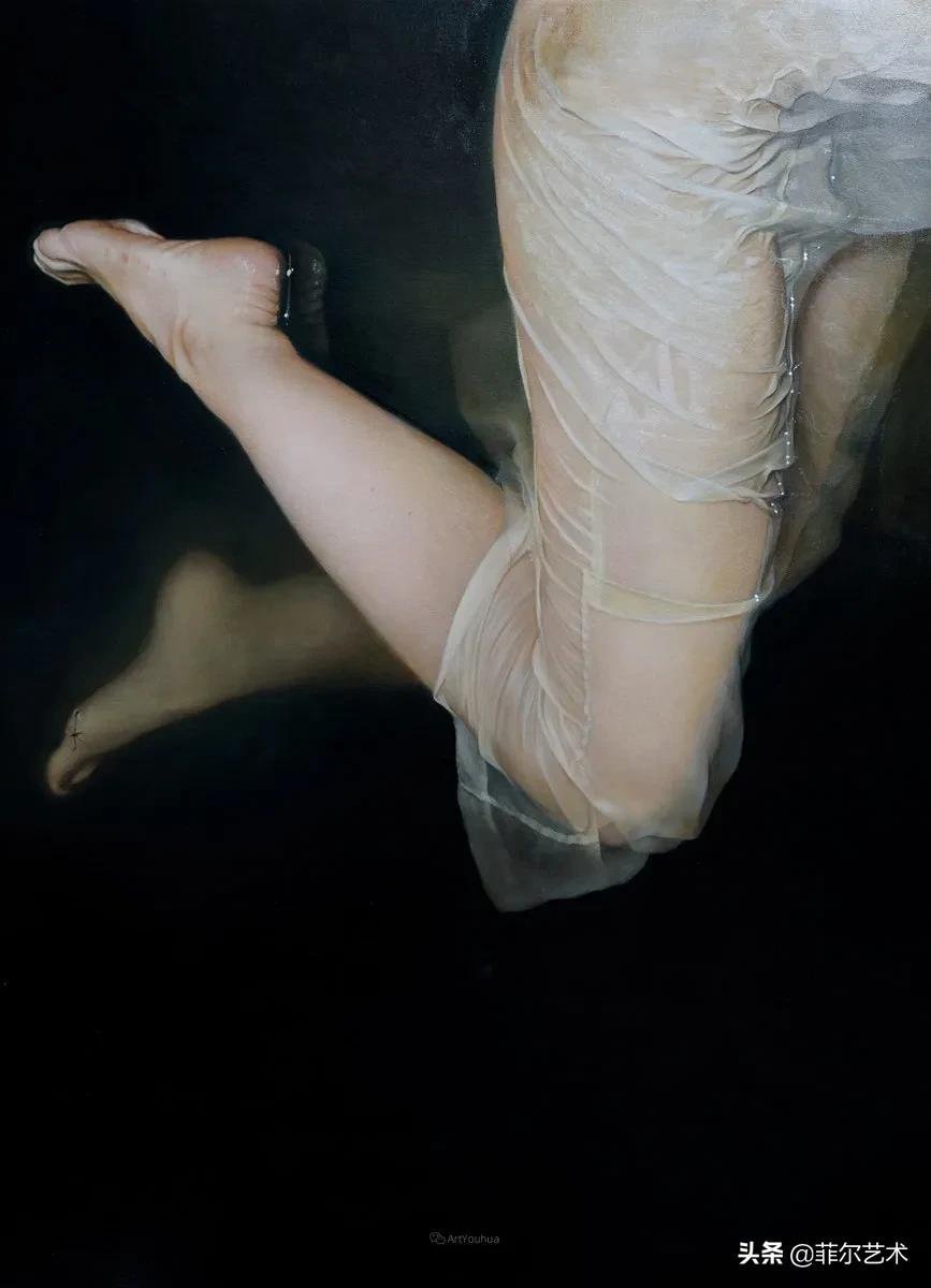 安妮·罗达!法国画家安妮·罗达超高清、超写实人物油画作品欣赏