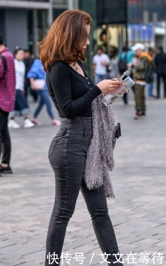 逆向思维 腰细才能穿“高腰裤”美女亲身给你体验,遮肉又显瘦!