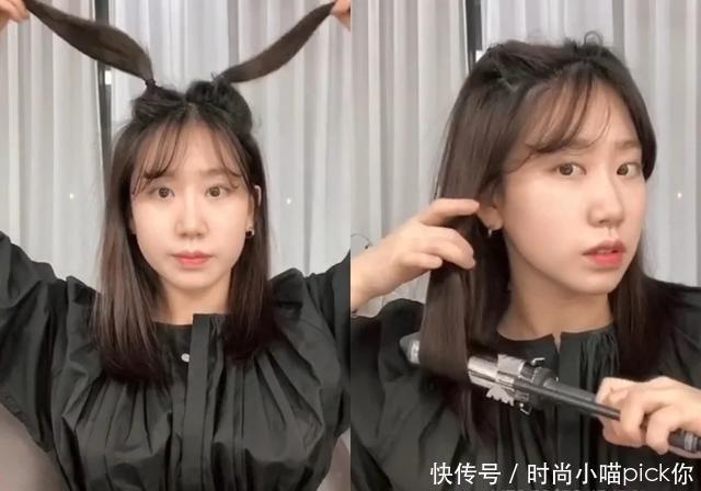 韩国发型师分享女生4款中长发造型技巧!手残也能轻松上手