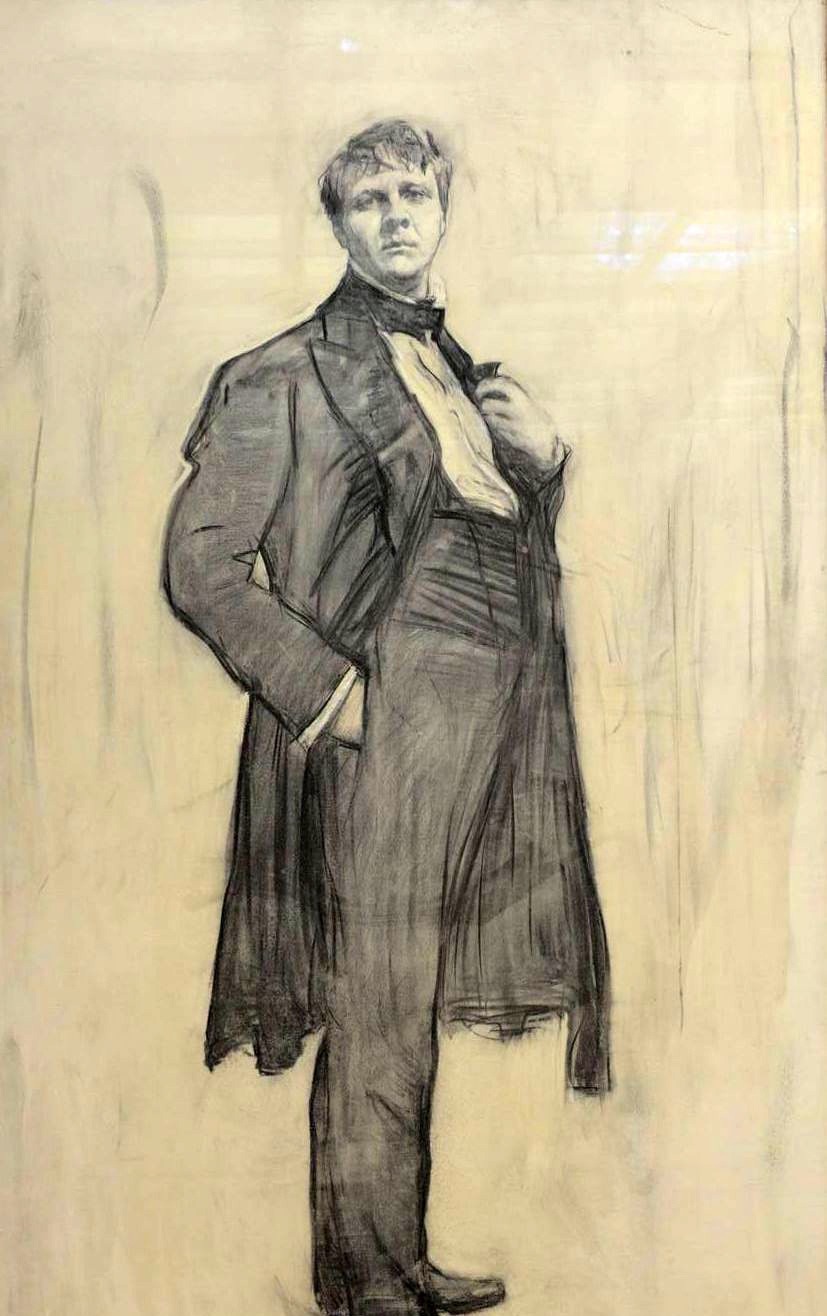 特列恰柯夫&俄罗斯特列恰柯夫美术馆藏品人物油画作品欣赏