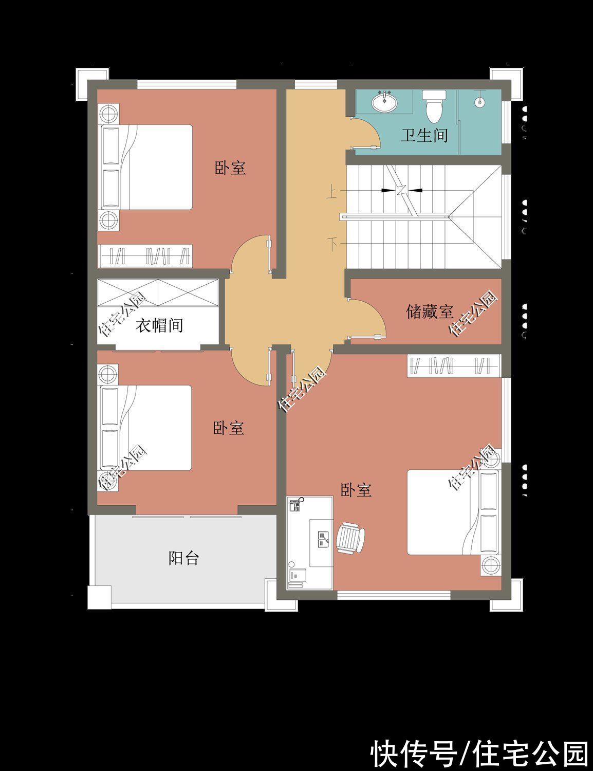 占地面积|面宽8米也能建出大气别墅，10套小面宽图纸，哪套更适合你家？