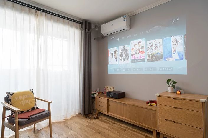 收纳|电视背景墙的26种装修方式,从此不止电视+装饰柜!