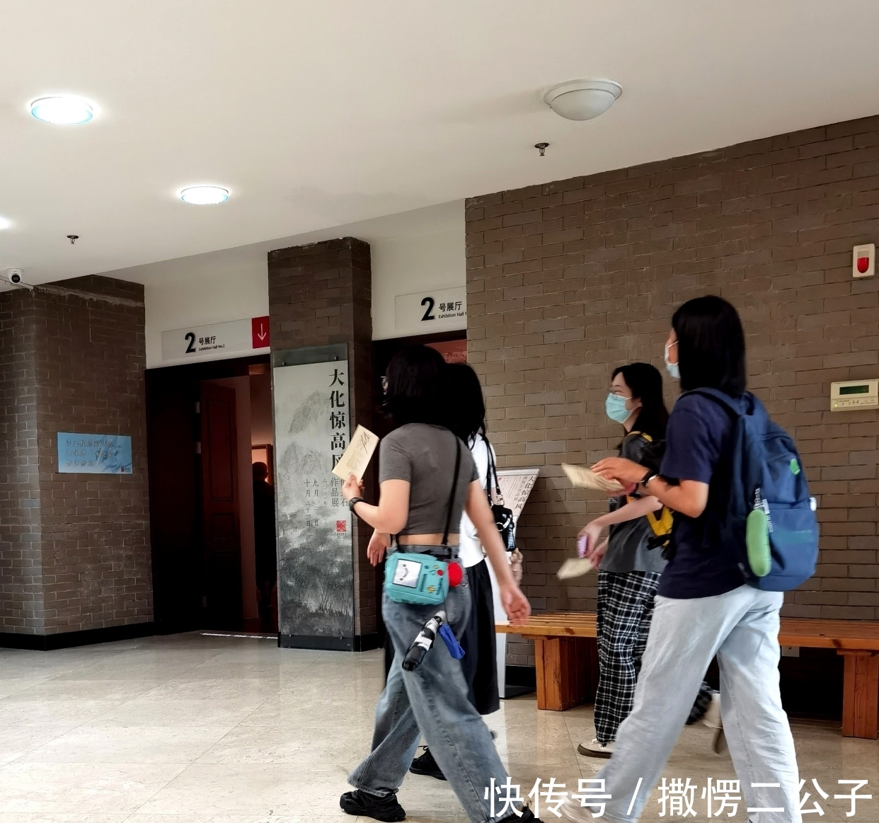 绘画$原创散文:武汉美术馆观大家傅抱石作品