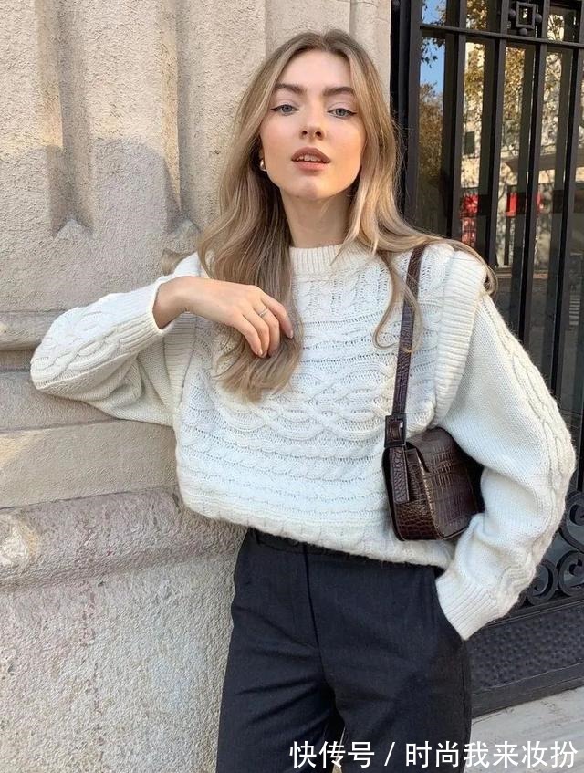 显瘦 今年毛衣流行这么塞!超显瘦还显高5cm!