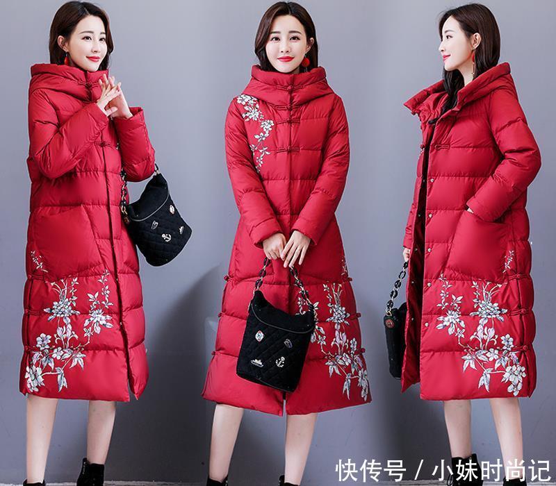 棉服|这几款“民族风”棉服外套, 6070后女士穿, 美的人人羡慕