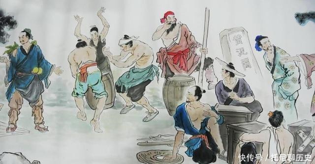 梁山|晁盖上梁山前后两次以少胜多的战例,痛快淋漓,其实只是儿戏