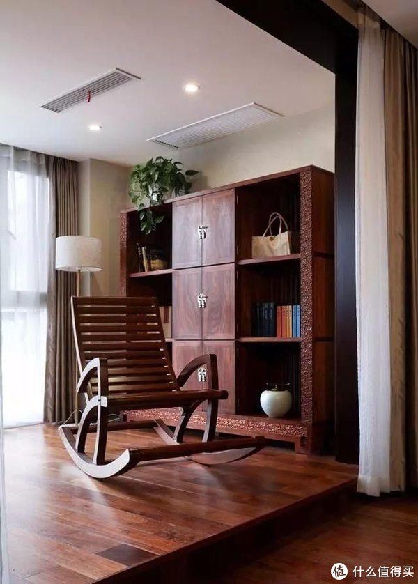 禅意|河南中年夫妻的养老大宅，219㎡中式别墅，入户后，处处诗情画意