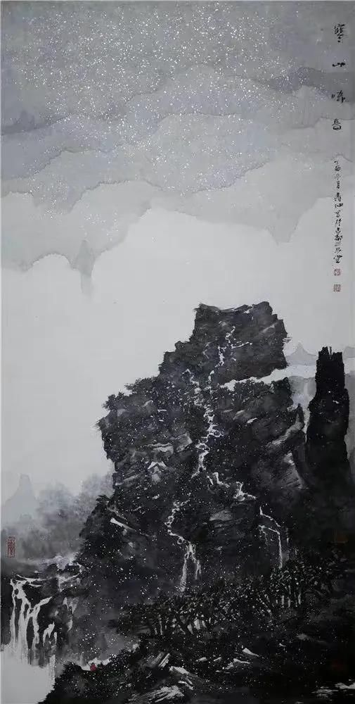 山水画&「津门网」画家赵青仲--山水画欣赏