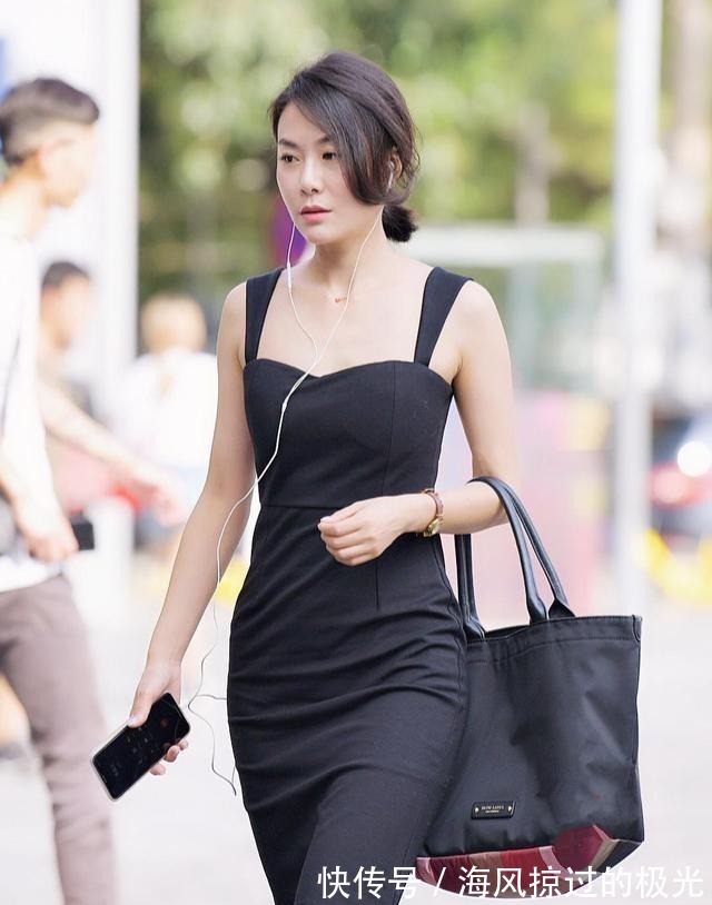 气质|吊带裙彰显气质,显得精致干练,值得借鉴