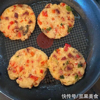 木薯粉|吃不下饭？那是你不会做木薯渣煎饼，