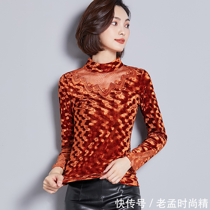 时尚 女人的内搭非常多,唯独不能缺这样的打底,款式迷人,时尚显年轻