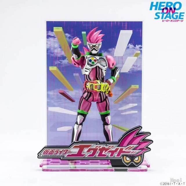 hero|假面骑士Ex-Aid的HERO ON STAGE来袭,这个特效背景板看起来不错哦