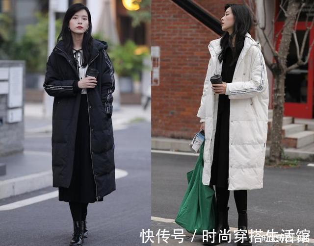 羽绒服|这才是真正充满“烟火气”的秋冬穿搭,时尚保暖又显瘦,真美