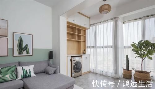空间|阳台纳入客厅，靠窗的这1㎡直接多出一间房，简直太实用了！