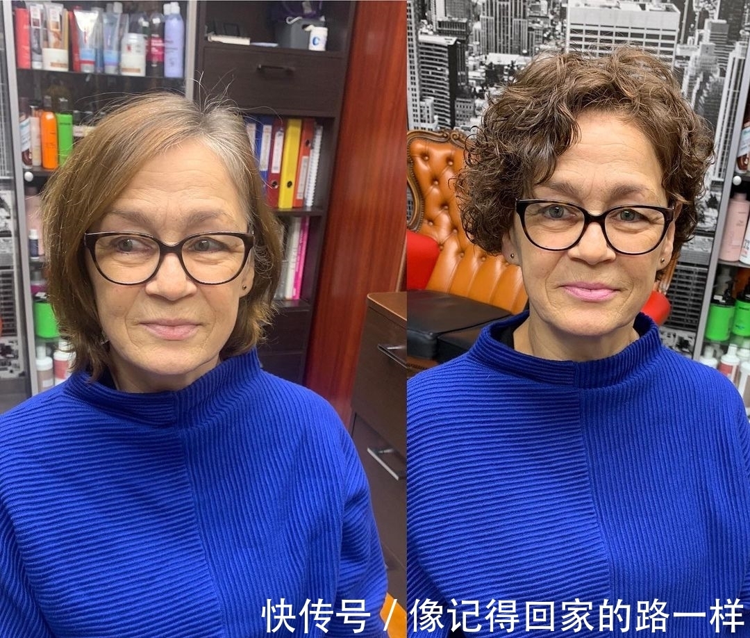 斜刘海|换发型就像换脸,中年大姐也能大不同,你看美不美