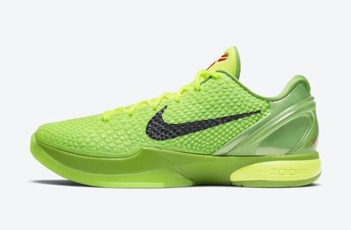  Kobe6Grinch|BodegaxDunkHigh官图发布！Kobe6Grinch发售在即