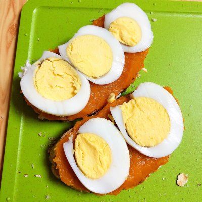 黑麦面包|#丘比三明治#健康减脂-鸡蛋南瓜三明治