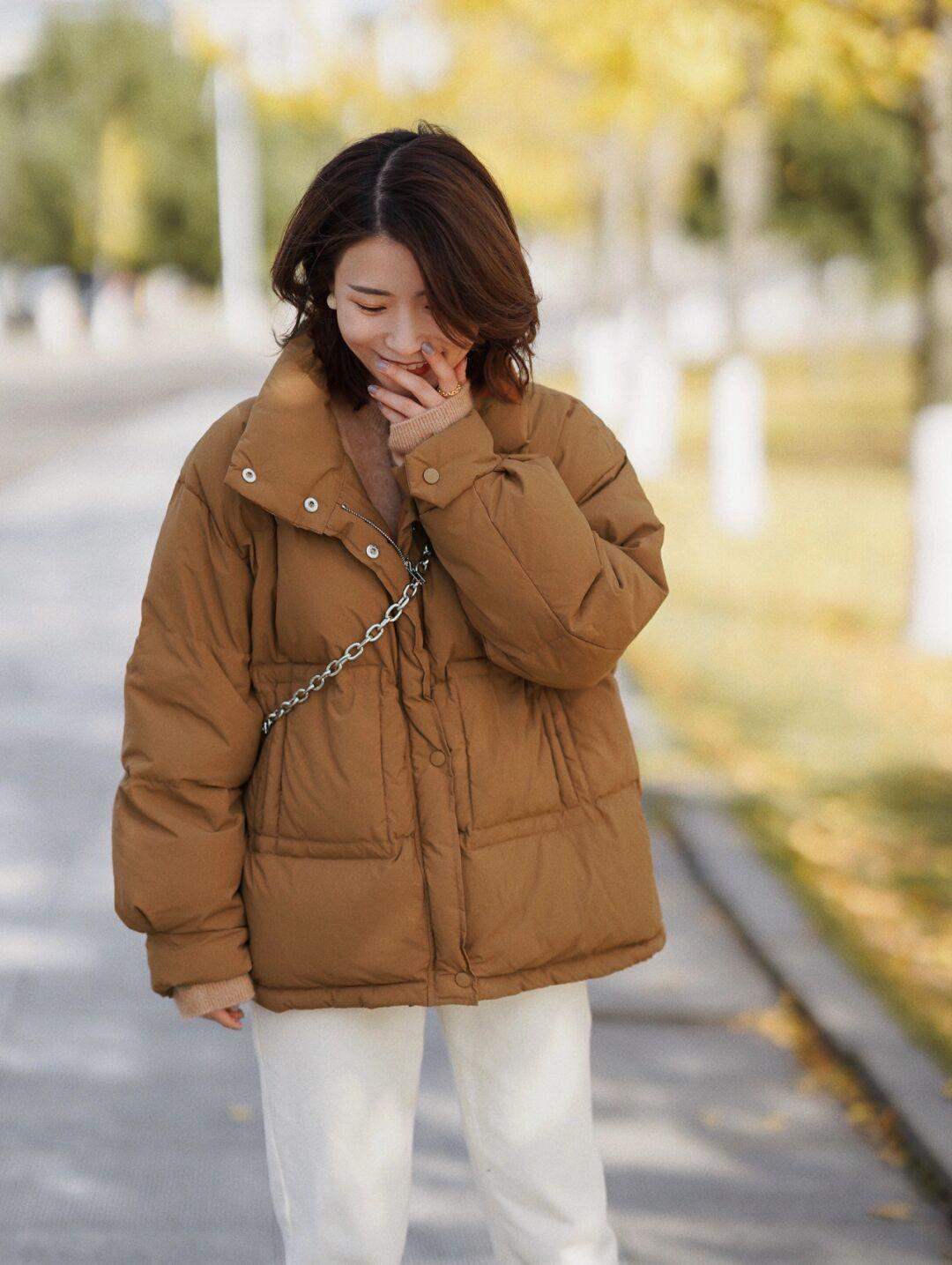 颜色 冬季搭配不用愁,看看这些短款羽绒服,保暖舒适又不挑人