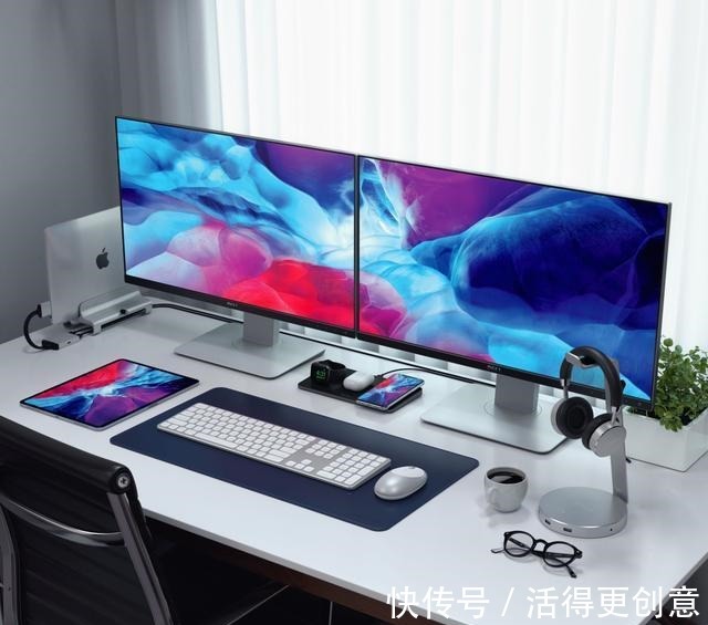 显示器|超酷的家庭办公室，充满创意的家居工作空间！