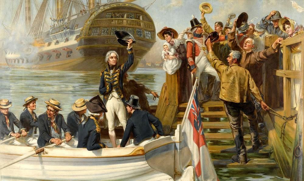 英国|215年前特拉法加海战爆发 纳尔逊击败法西舰队 助英国夺海洋霸权