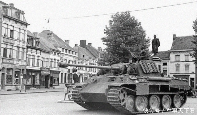 中型|黑豹出没请注意,二战中最优秀的中型坦克,强大的黑豹中型坦克