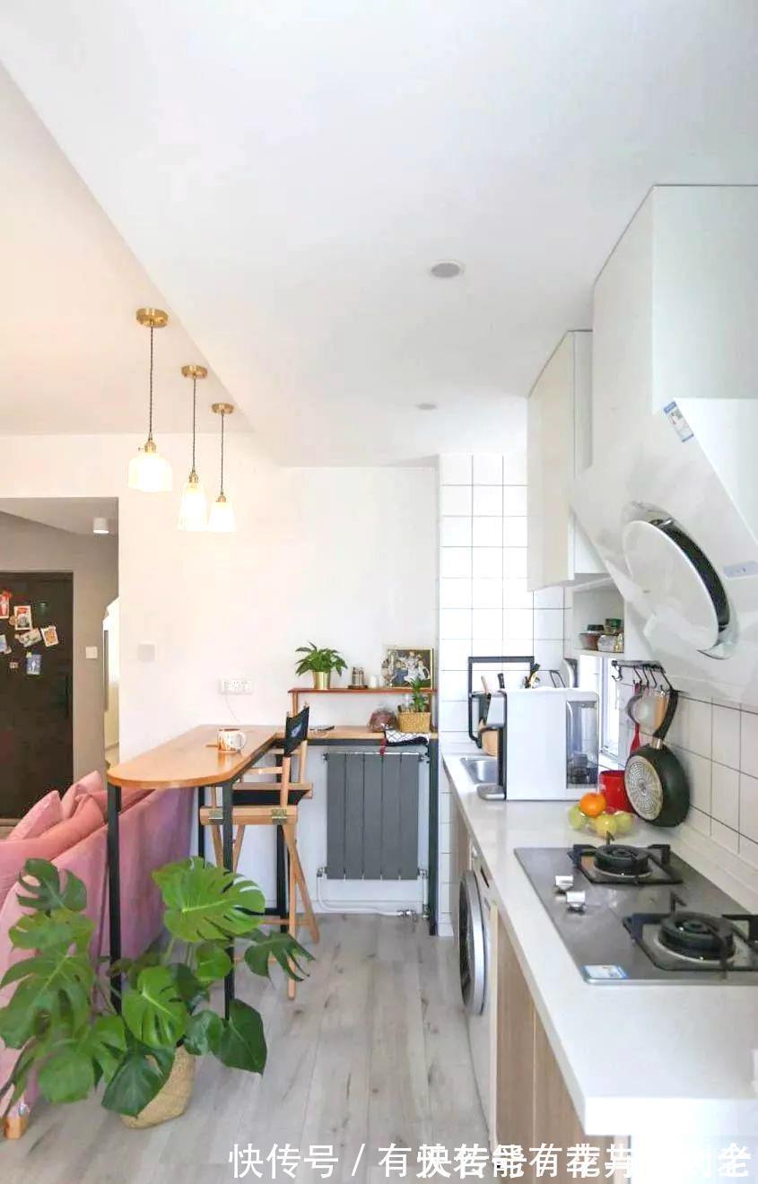 洗衣机|32岁买了第一套房子,45㎡单身公寓,麻雀虽小五脏俱全,知足了