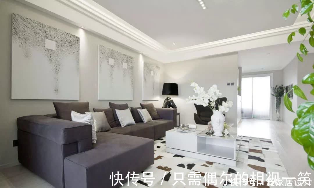 装修|现代客厅该怎么装修?8款高雅经典的效果图,供你参考