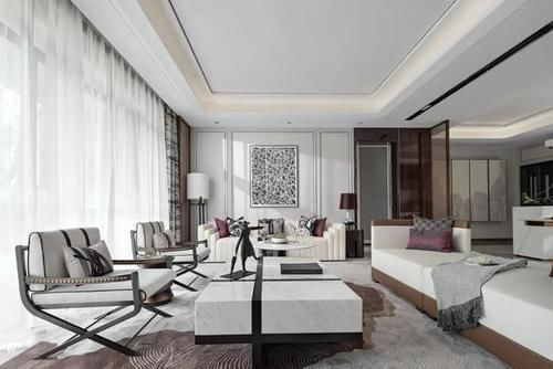 古典|有一种轻奢风,叫做新中式,178㎡古典之居,入户轻奢又典雅!