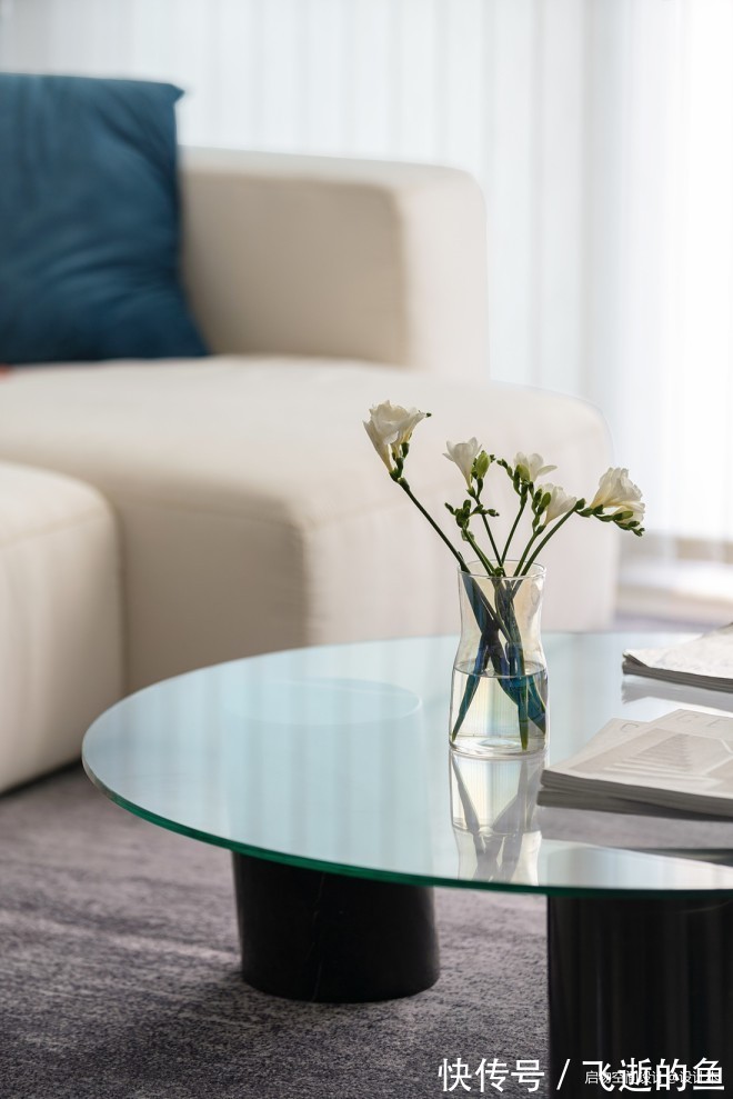 雾霾|雕塑玄关+进门卧室——“呵护型”色彩美家