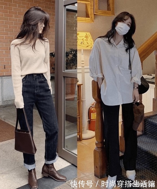 搭配|“九分裤+短靴”初冬王炸组合,既有风度又有温度,高级又好看