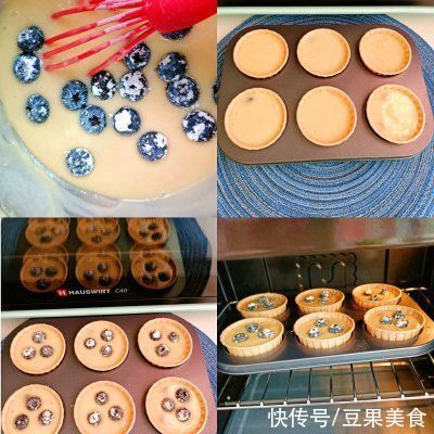 烤箱食谱 | 爆浆蓝莓马芬