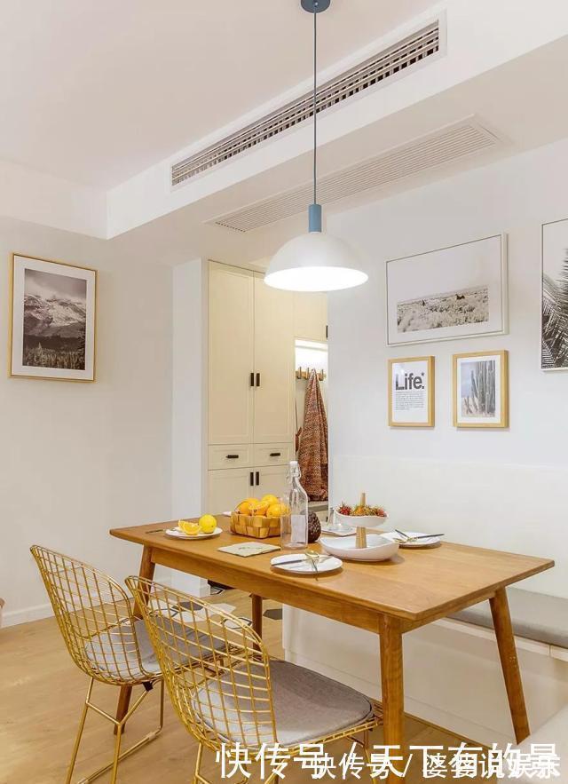 温馨感|晒晒邻居的小三居，北欧风以暖色调为主，让小家倍增温馨感，好看