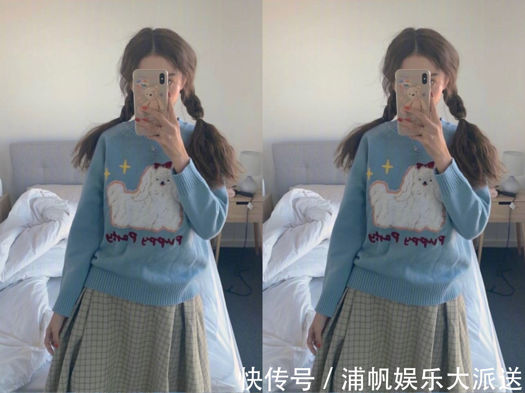 羊羔毛 长得可爱还穿得好看,林小宅堪称“日漫少女”,日系风穿搭超溜!