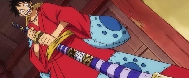 金狮子|海贼王:大快刀21工,已经确认9把,5把出现在和之国,2把已摧毁