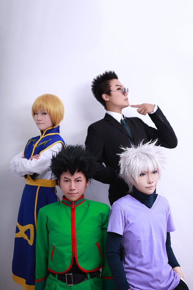 HUNTERXHUNTER|HUNTERXHUNTER全职猎人四人组cosplay