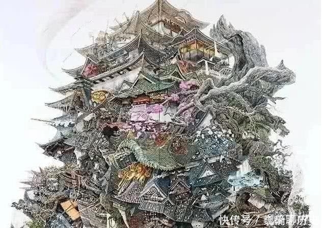 画家&日本艺术家这一幅画,耗时3年完成,最后却被自己作品感动到哭!