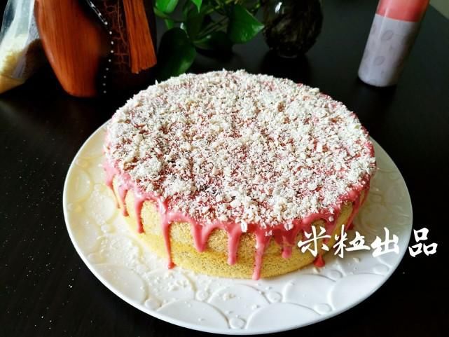 不需要裱花就可以很美的蛋糕