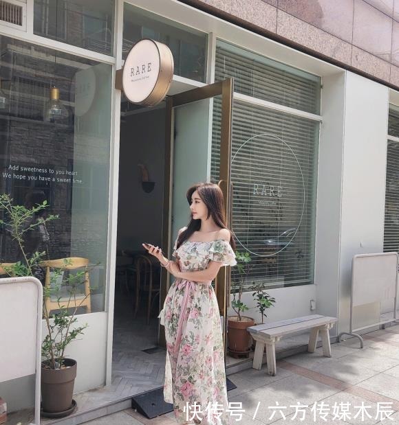 百叶|潮流美女孙允珠,普罗旺斯婉约絮梦碎花百叶裙!