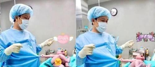 新生儿|助产大夫被新生儿“碰瓷”,网友调侃这么记仇,长大后不好惹