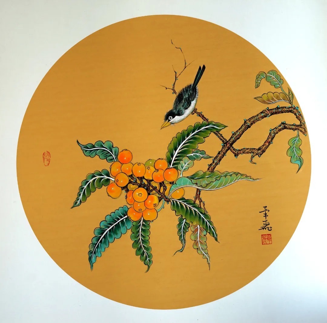 美国世界艺术家协会!艺术家毕丽国画作品赏析