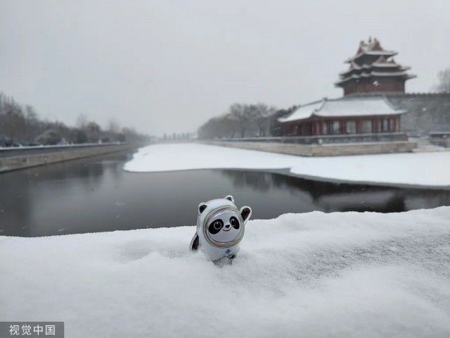 虎年|虎年北京第一场雪！冰墩墩也去故宫拍照啦！