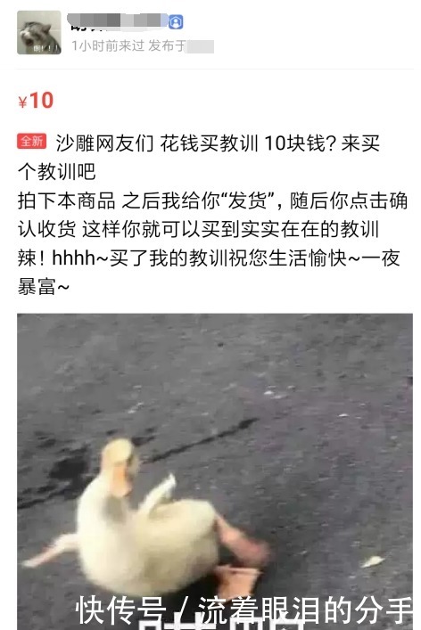 收下|某鱼上的这些沙雕卖家,请收下我的膝盖