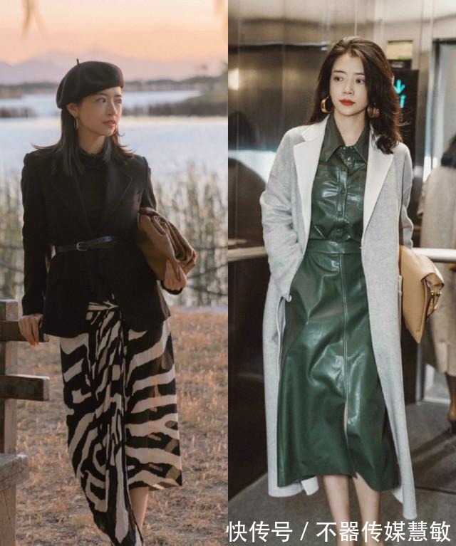 卫衣|立秋后不建议单穿卫衣了,可以试试三木这种穿法,时髦耐看又气质