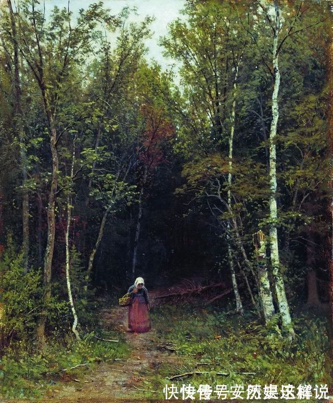 那个时代$俄罗斯杰出风景画家希施金的作品,诗一般的境界!