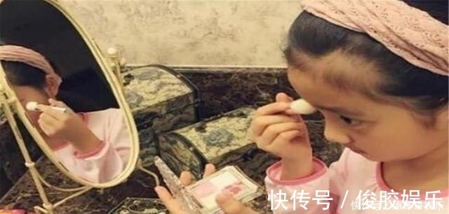 化妆品|韩国童模6岁开始化妆,12岁就停止发育,原因和妈妈利欲熏心有关