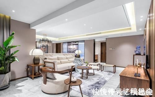 横厅|看完她家才知,没有红木与雕花的现代新中式,依然可以美到极致!